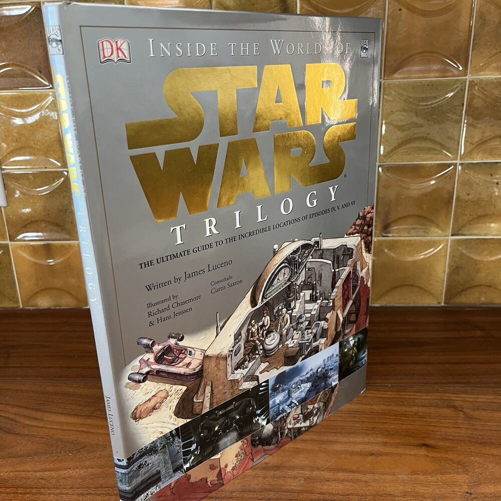 Inside the Worlds of Star Wars Trilogy by James Lucerno 2004 HC Lucasfilm